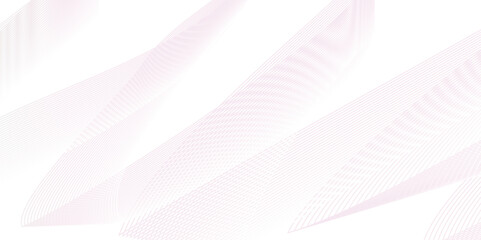 Abstract background with waves for banner.Stylized line art background. Vector background with lines isolated on white and orange gradient. Curved wavy line, smooth stripe.Vector illustration.