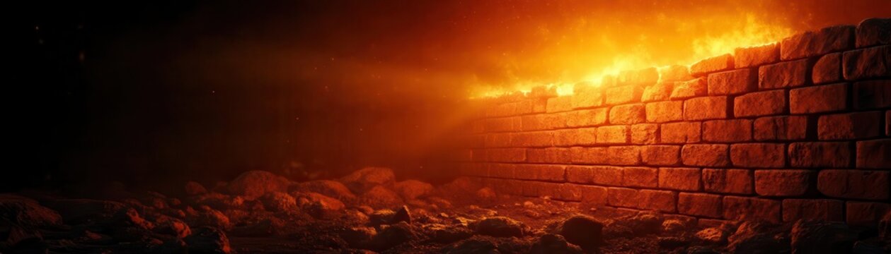 An ancient underground temple, its walls covered in cryptic symbols, a sense of dread as the darkness hides something unimaginable Creepy, horror, unknown