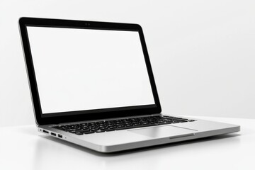 Laptop Mockup on Isolated white background created with Generative AI
