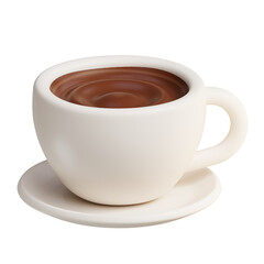 3d cup of coffee