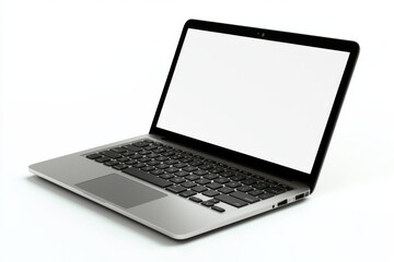 Laptop Mockup on Isolated white background created with Generative AI