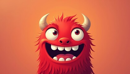 Obraz premium Joyful Creature Ready for Adventure