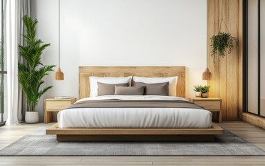 clean and beauty modern bedroom stock photo --ar 8:5 --v 6.1 Job ID: df7cb32b-9557-4cdc-81b7-8433b0fa01e1