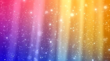Fototapeta premium Abstract Blurred Rainbow Background with Bokeh Lights and Sparkle
