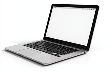 Laptop Mockup on Isolated white background created with Generative AI