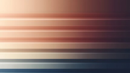 Fototapeta premium Abstract Background with Horizontal Stripes in Warm and Cool Tones