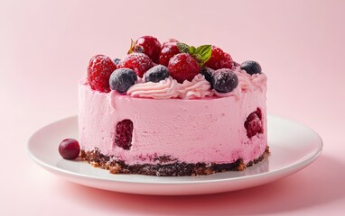 clean and beauty modern tasty cake 