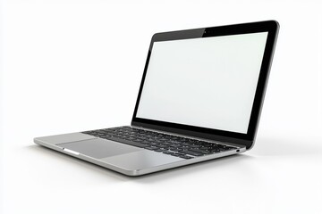 Laptop Mockup on Isolated white background created with Generative AI