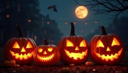  Ghoulish Glow  A Halloween Pumpkin Display