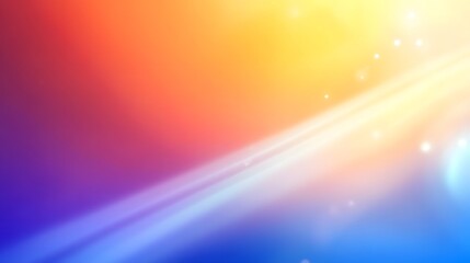Obraz premium Abstract Blurred Gradient Background with Light Rays and Bokeh