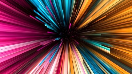 Obraz premium Abstract Background with Colorful Lines and Stripes