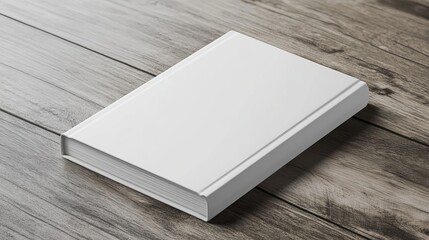 This is a blank book cover design. It's perfect for showcasing your designs for promotions, catalogs, brochures, and magazines. You can easily add your own text and images to this design.