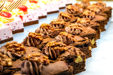 Chocolate Brownies with Nuts