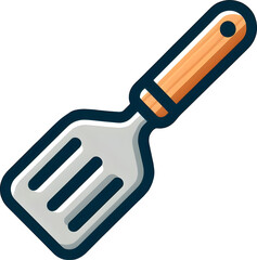 spatula isolated on white background