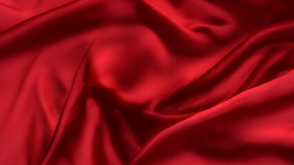 red satin background