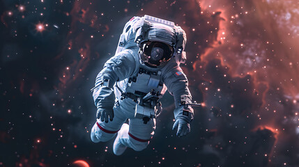 Cosmonaut's Cosmic Quest: A Journey Through Astral Realms