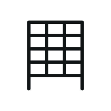 recommend clip art: Multi drawer storage cabinet isolated icon, garage nails and screws organizer unit storage vector icon with editable stroke