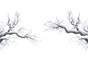 Obraz premium Tree drawing branch sketch.