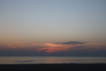 sunset at the beach