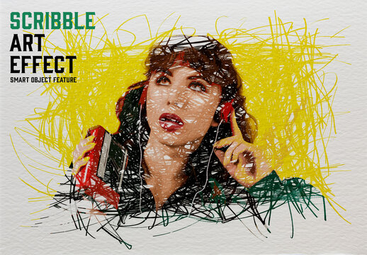 Scribble Art Effect with Generative AI