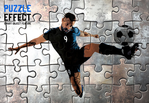 Puzzle Effect with Generative AI