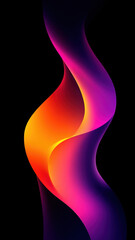 Abstract Gradient of Light and Color