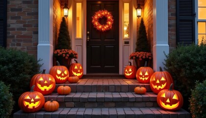 Obraz premium Spooktacular Halloween Entrance
