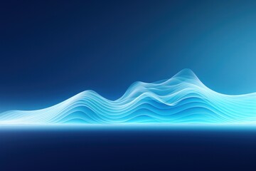 Wave nature light blue.