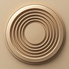 Fototapeta premium Gold Circle Pattern.