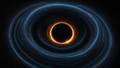 Black Hole in Space Graphic Resource