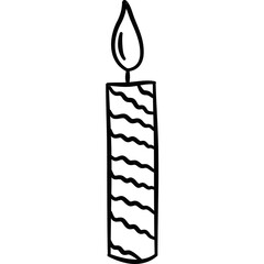 Doodle Candle