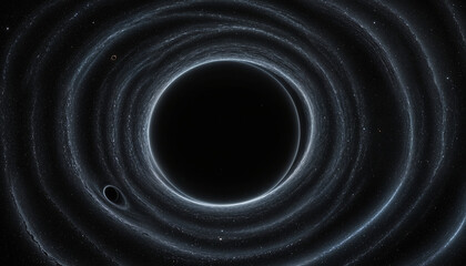 Black Hole in Space Graphic Resource
