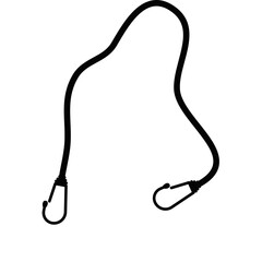 Elastic Rope With Hook