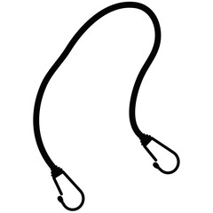 Elastic Rope With Hook