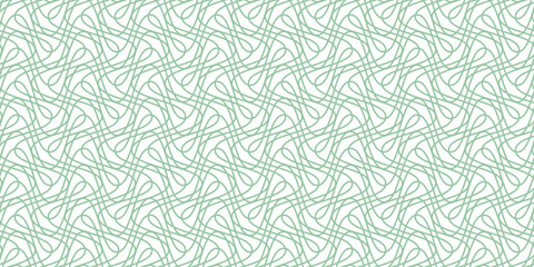 Vector certificate texture. Seamless geometric banknote pattern.