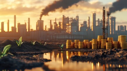 Naklejka premium Commodities linked to inflation hedging standing prominently within indexes for life and annuity products