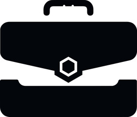 Professional Briefcase Icon Fill for business websites, professional portfolios, career development materials, and executive apps. 