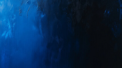 A bold gradient from dark sapphire blue to nearly black, with a rich, luxurious feel perfect for a dramatic design.