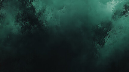 Obraz premium A dark gradient blending deep forest green with black, with smooth transitions and subtle lighting for a rich, luxurious look.