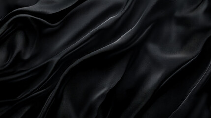 Fototapeta premium A dark gradient moving from shadowy gray to deep obsidian black, with subtle highlights adding a sense of mystery.