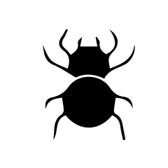 Spider web black with transparent background