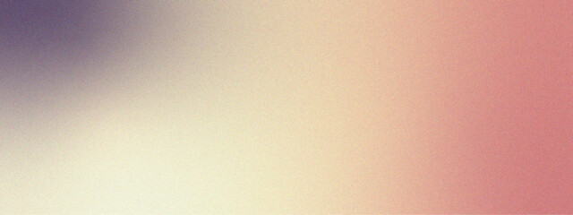 Abstract colorful gradient background with soft blur noisy grainy texture. Vibrant gradient background with a textured grainy surface. Neutral minimalists grainy design.