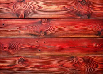 Wood Red Background Texture. Old red wood background in grunge style. Natural raw planed texture of coniferous pine. Surface of old table to shoot flat lay.