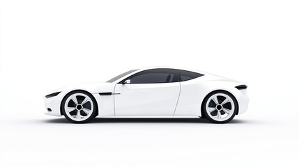 Fototapeta premium Concept Car with Unique Wheels Design
