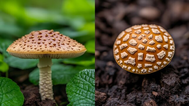 Lentinula edodes forest