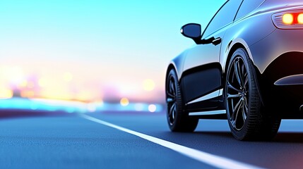 A Moment of Travel on Sunset Highway