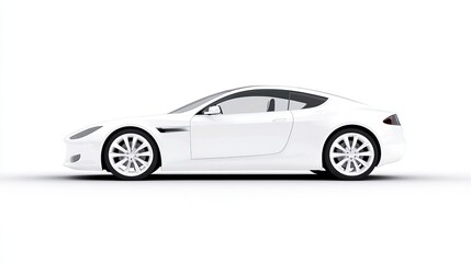 Naklejka premium Sleek Modern Sports Car Showcase