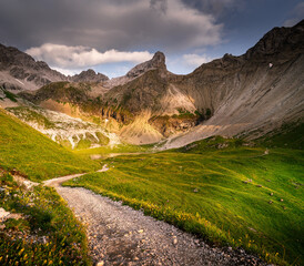 Scenic Alpine Hiking Journey: The E5 Trail Experience