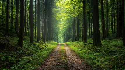 Obraz premium Serene Nature Landscape Wallpaper: High-Quality Scenic Backgrounds in Full HD