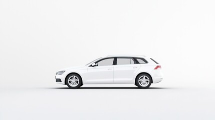 Obraz premium Sleek Modern Car in Pristine Condition
